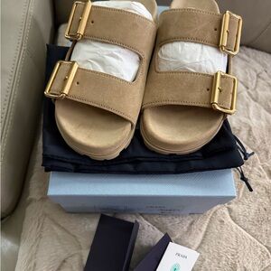 Prada White Textured Design